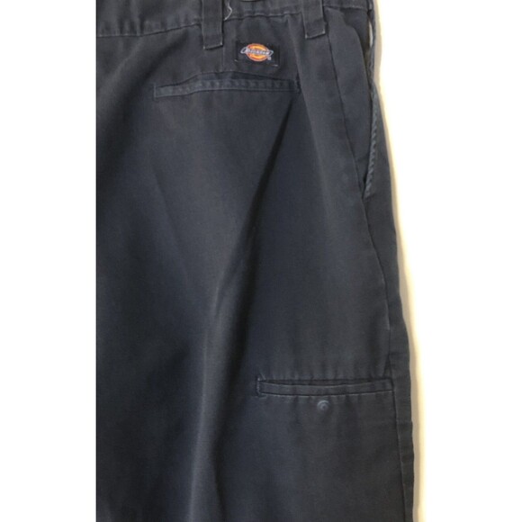 Dickies Dark Blue Stretch band pants Cell Phone Pocket 40 x 30 Used - Picture 4 of 5
